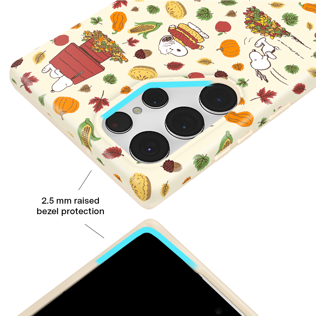 Snoopy Autumn Leaves Samsung Case