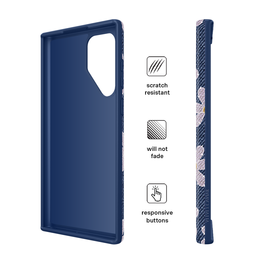 Denim Daisy Samsung Case