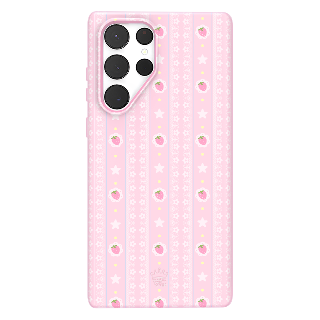 Strawberry Macaron Samsung Case