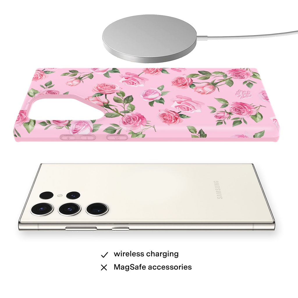 Baby Pink Roses Samsung Case