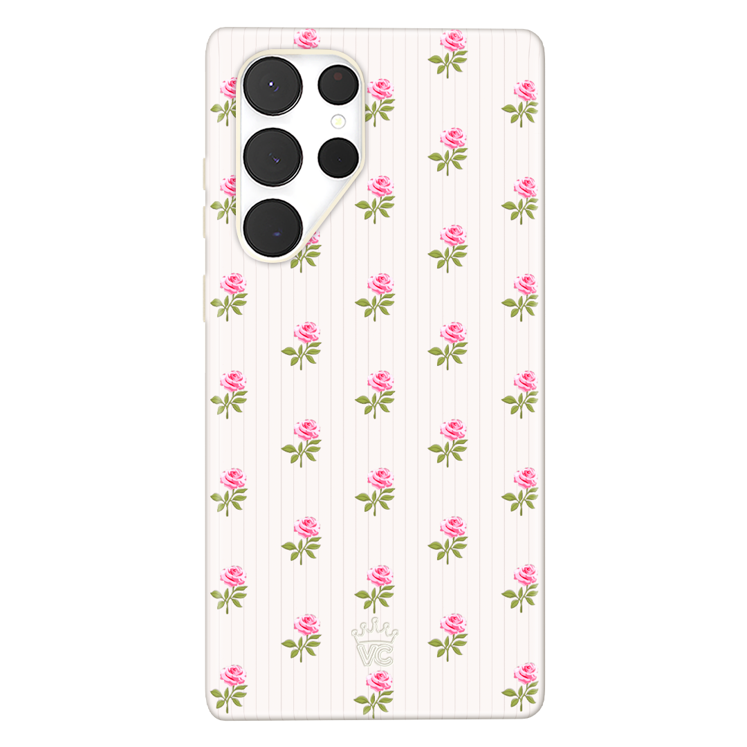 Pink Peony Floral Samsung Case