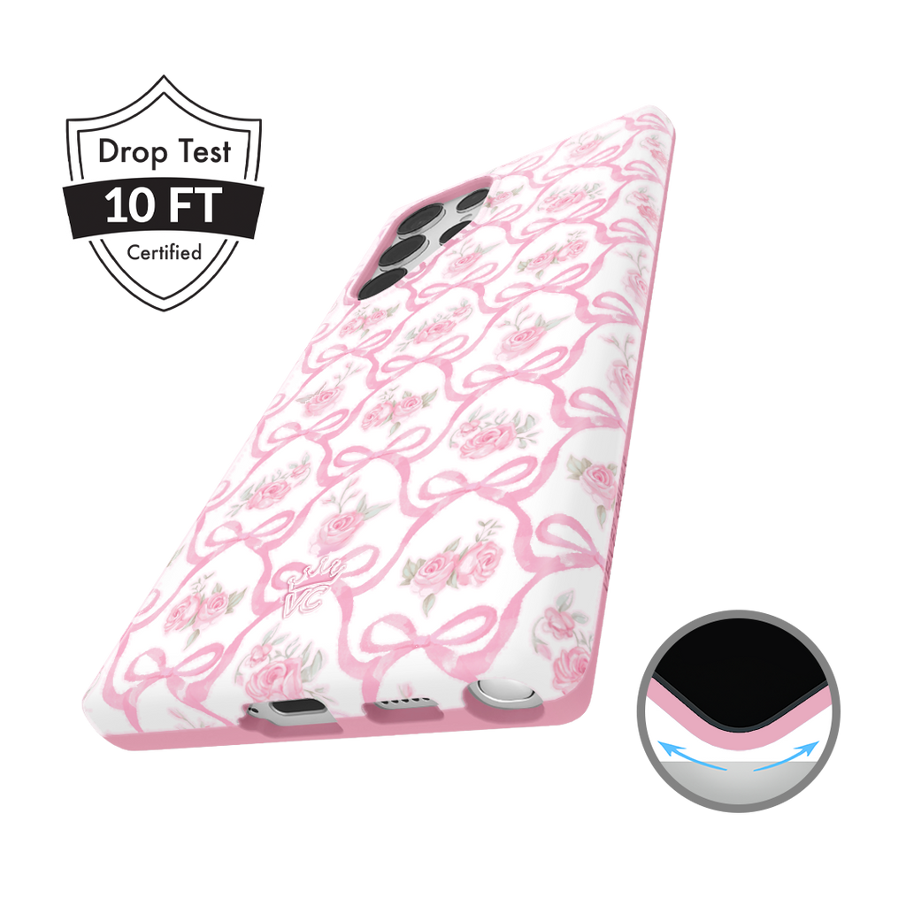 Lovely Pink Bows Samsung Case
