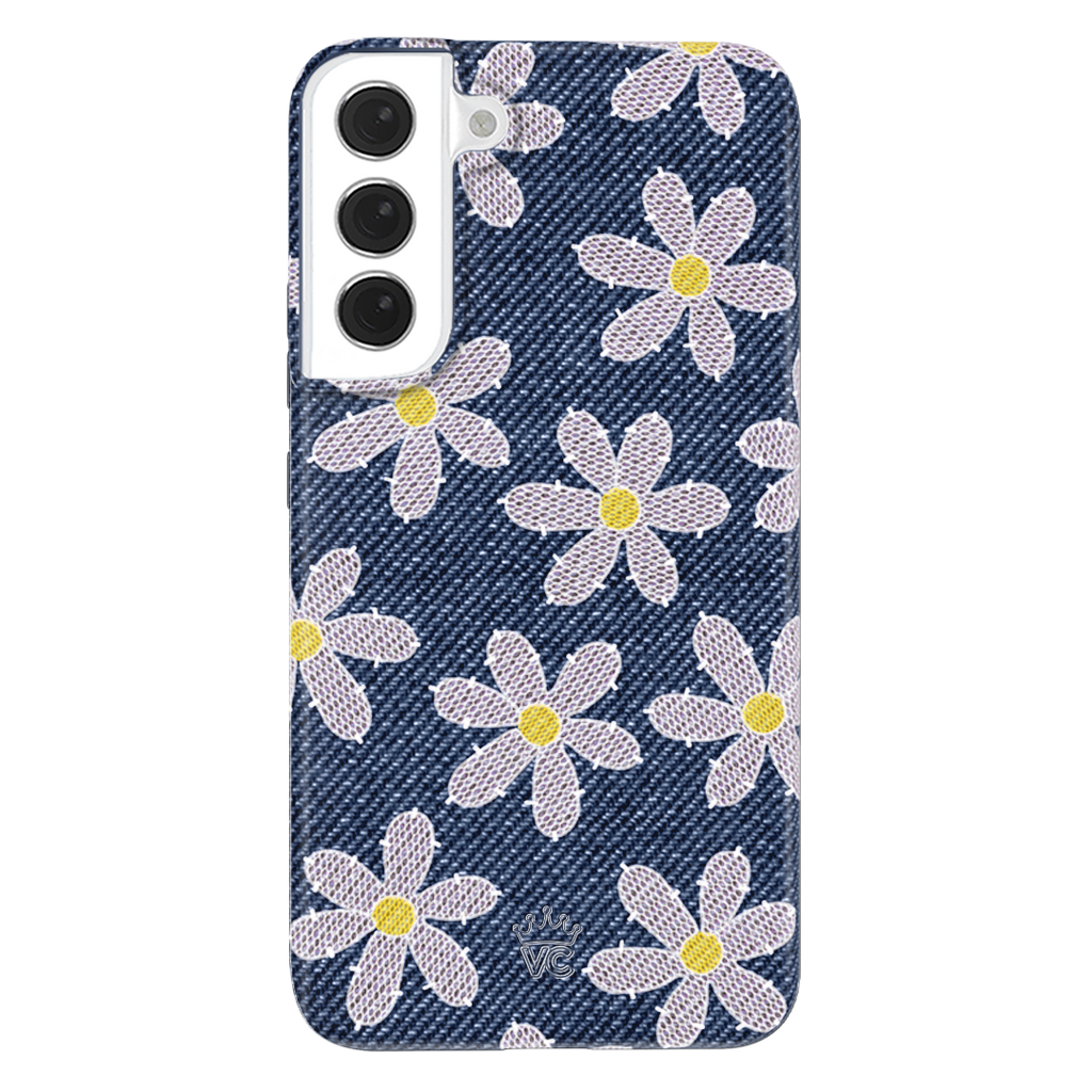 Denim Daisy Samsung Case