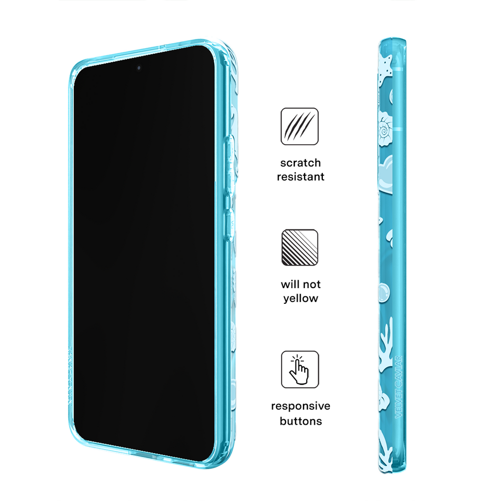 Aquamarine Holo Samsung Case