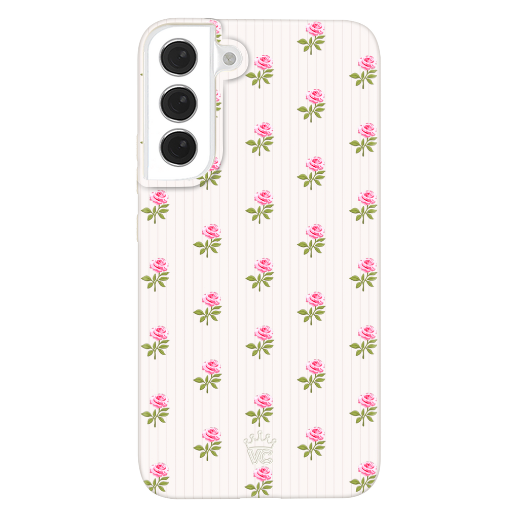 Pink Peony Floral Samsung Case