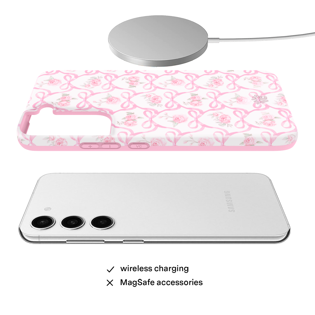 Lovely Pink Bows Samsung Case