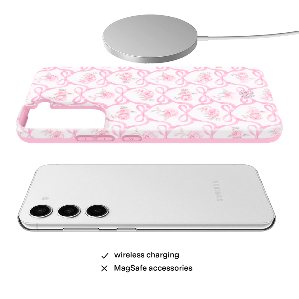 Lovely Pink Bows Samsung Case