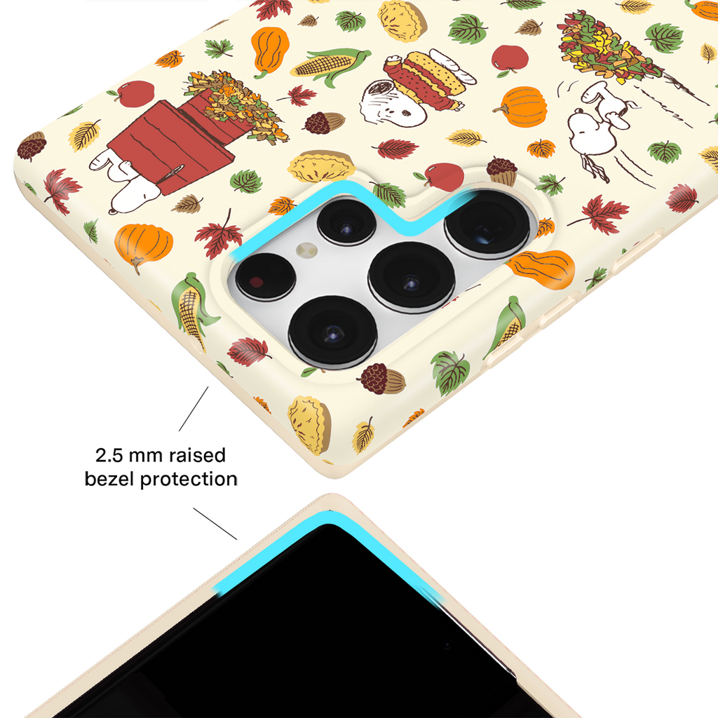Snoopy Autumn Leaves Samsung Case