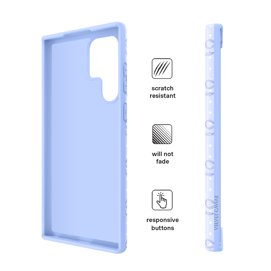 Lovely Blue Bows Samsung Case