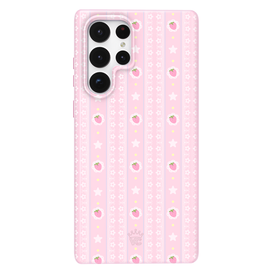 Strawberry Macaron Samsung Case