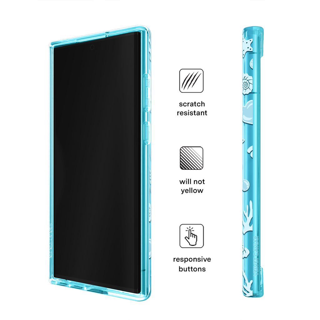 Aquamarine Holo Samsung Case