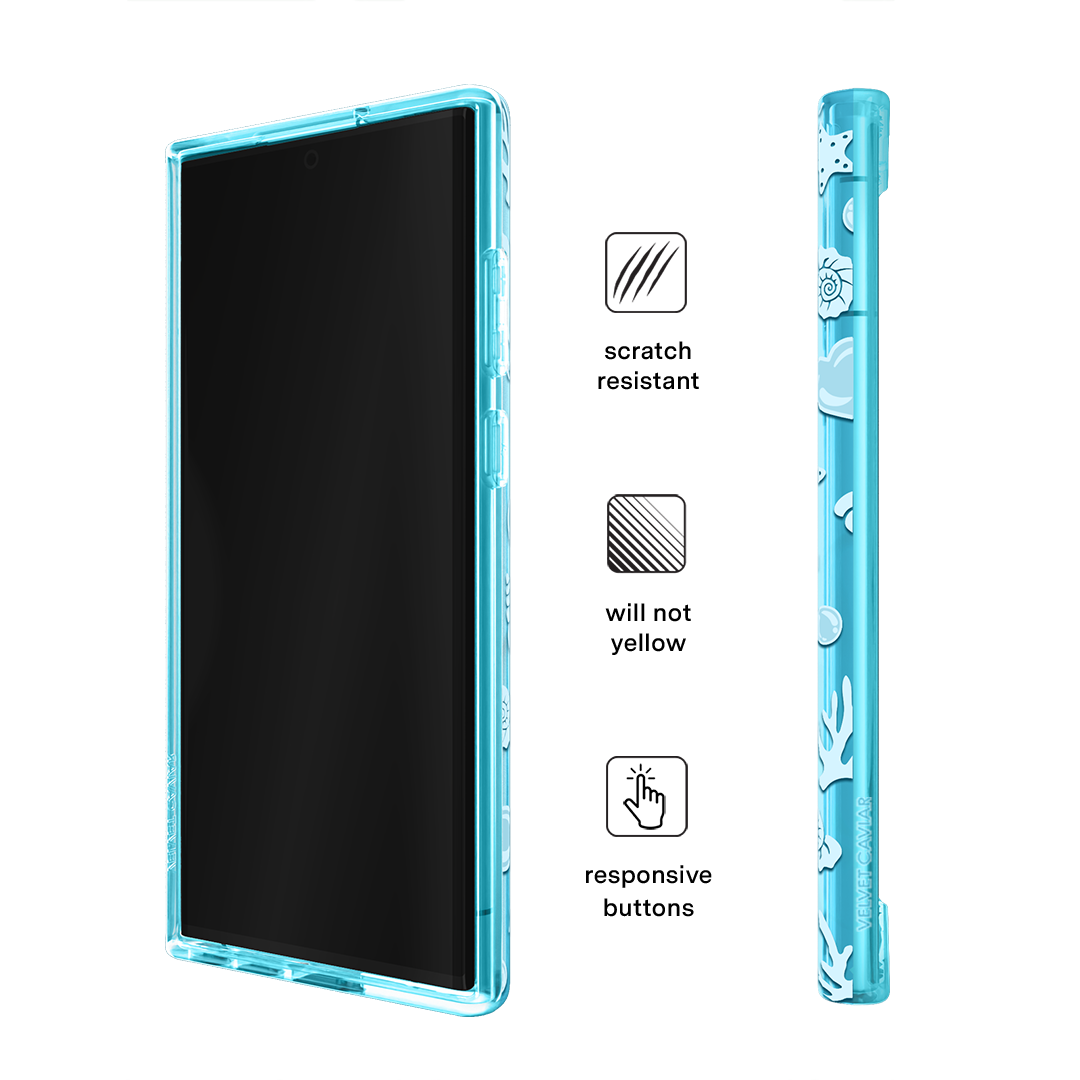 Aquamarine Holo Samsung Case