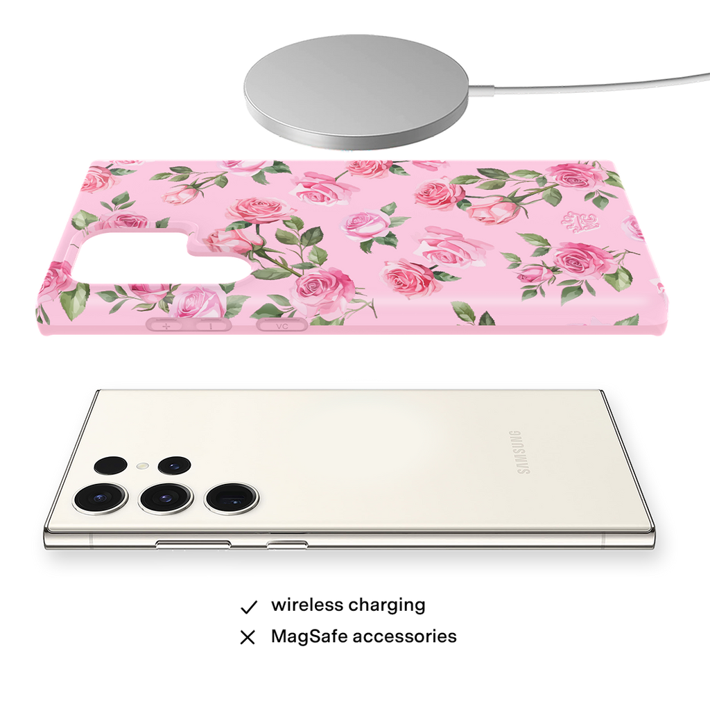 Baby Pink Roses Samsung Case