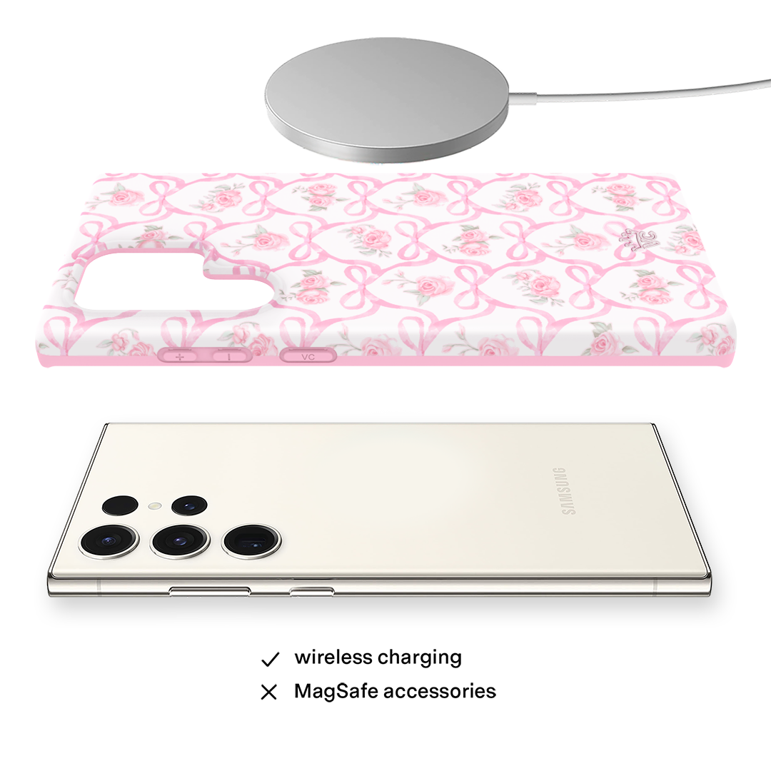 Lovely Pink Bows Samsung Case