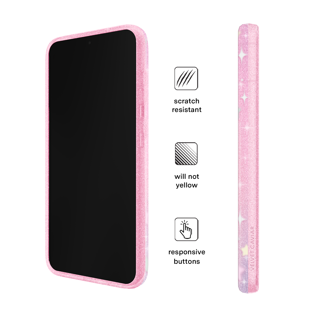 Falling Star Glitter Samsung Case