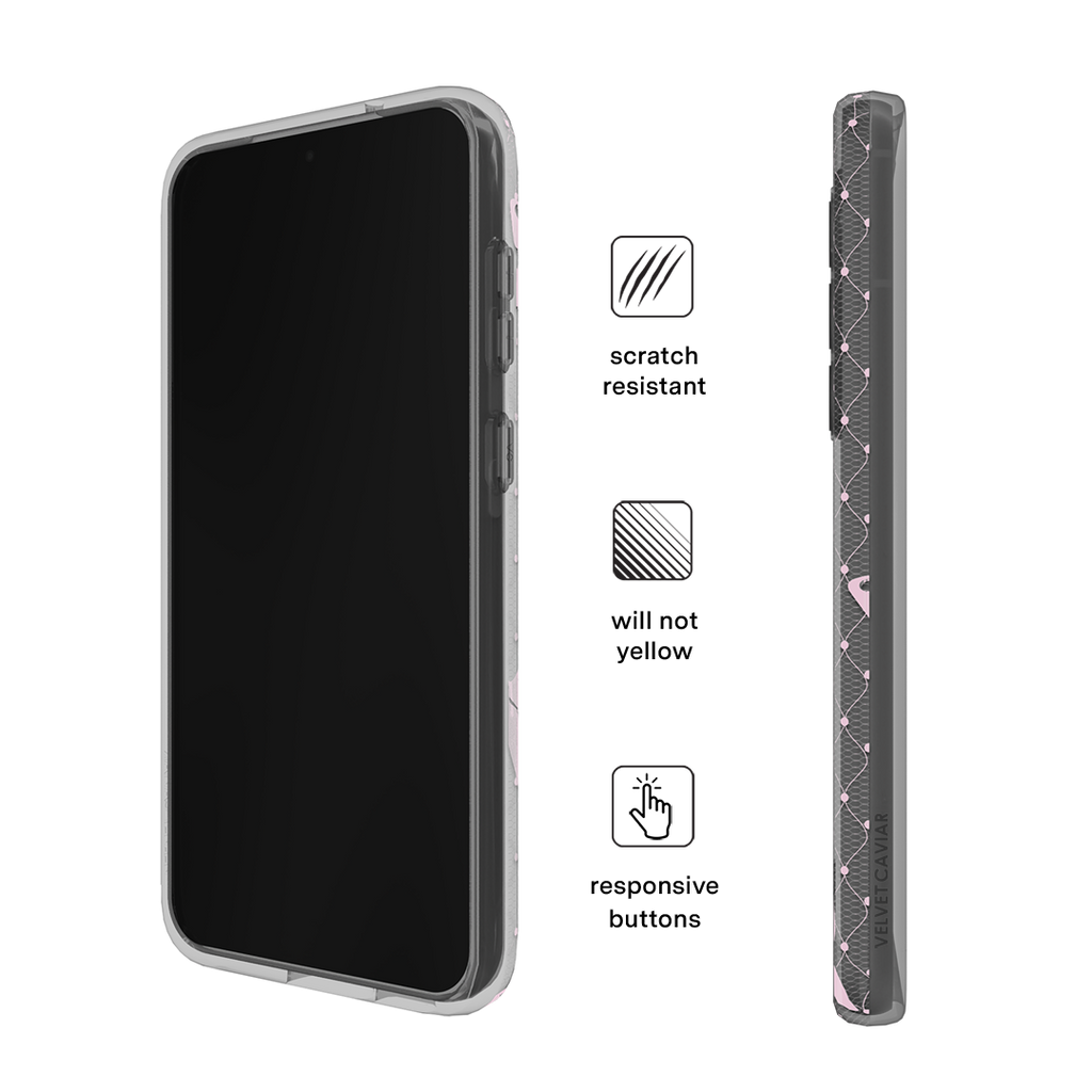 Lacy Pink Bows Samsung Case