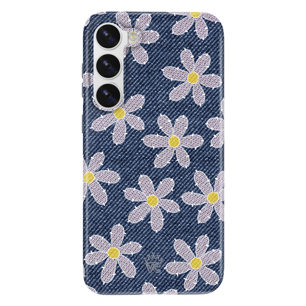 Denim Daisy Samsung Case