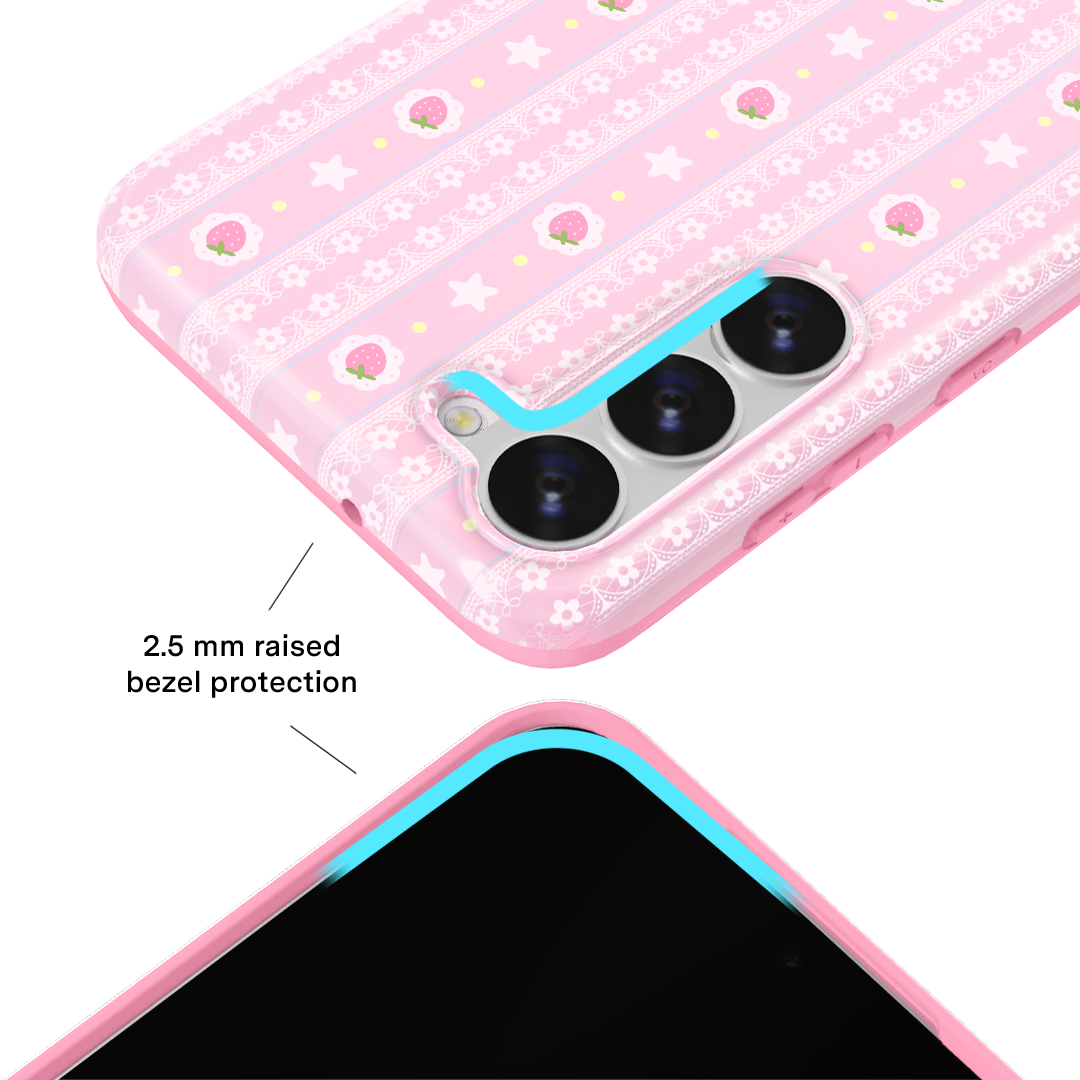 Strawberry Macaron Samsung Case