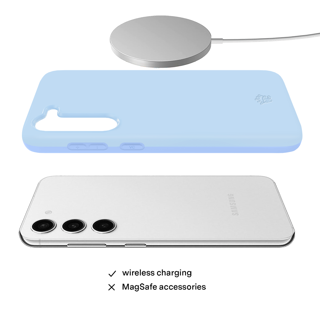 Cotton Candy Blue Samsung Case