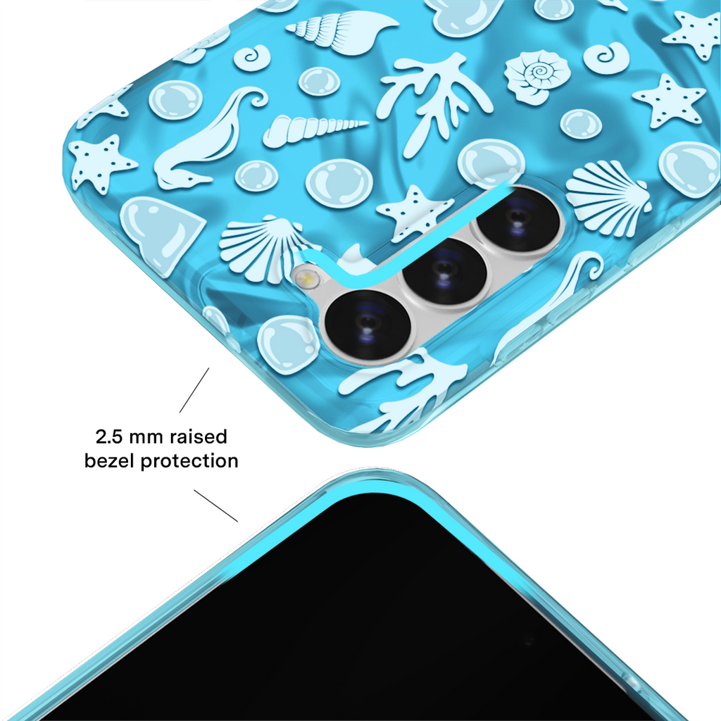 Aquamarine Holo Samsung Case