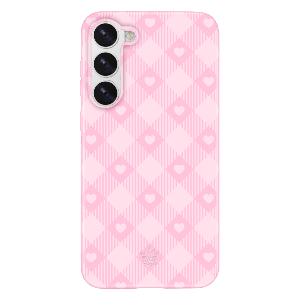 Dolly Pink Gingham Samsung Case