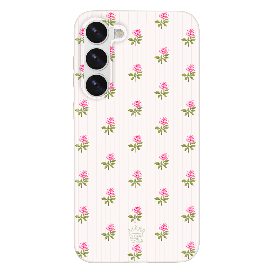 Pink Peony Floral Samsung Case