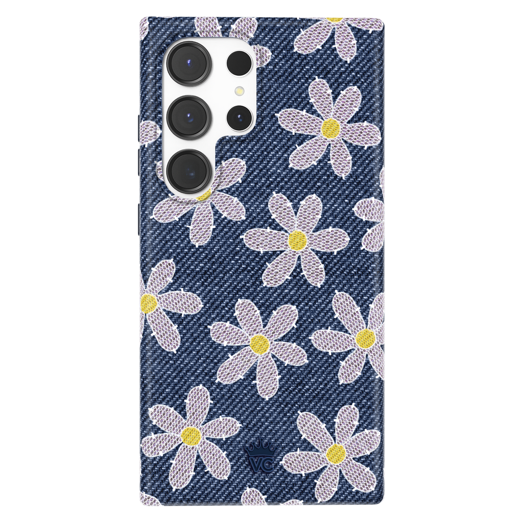 Denim Daisy Samsung Case
