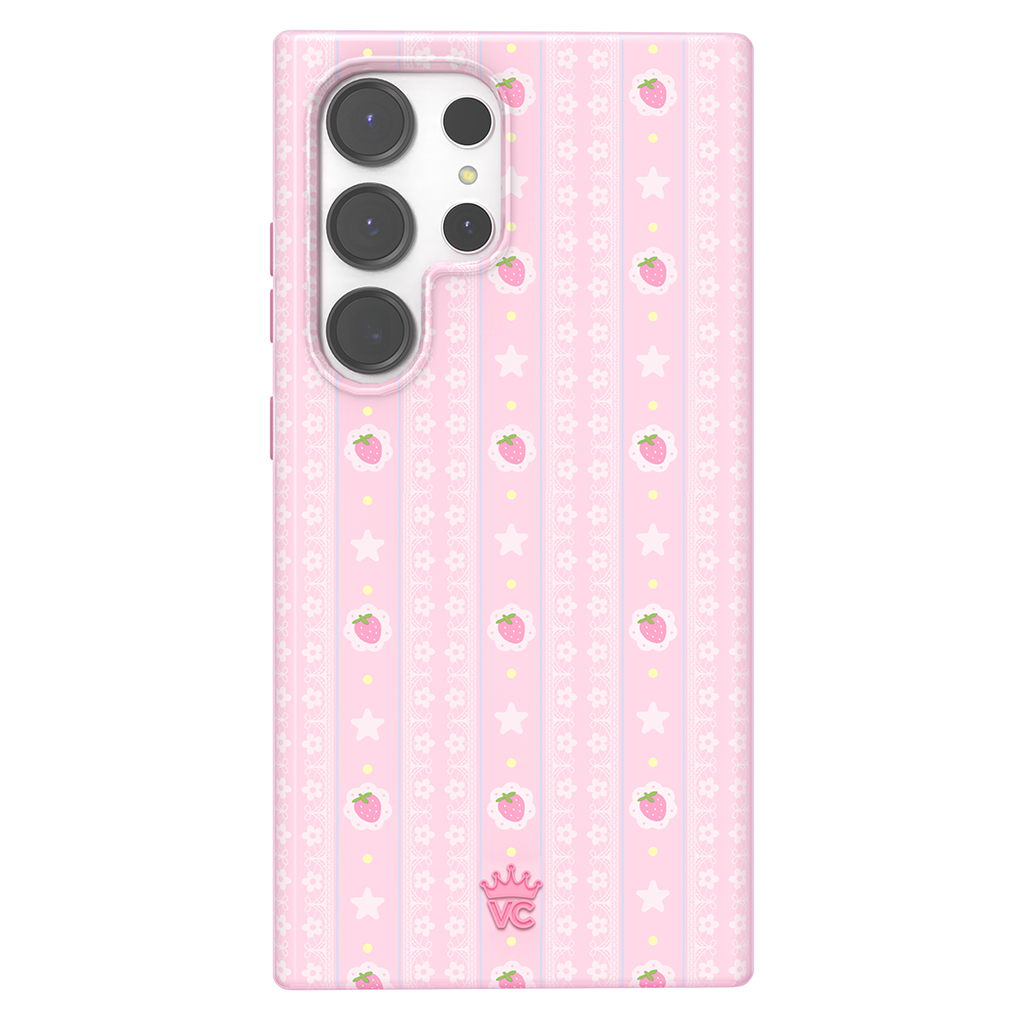 Strawberry Macaron Samsung Case