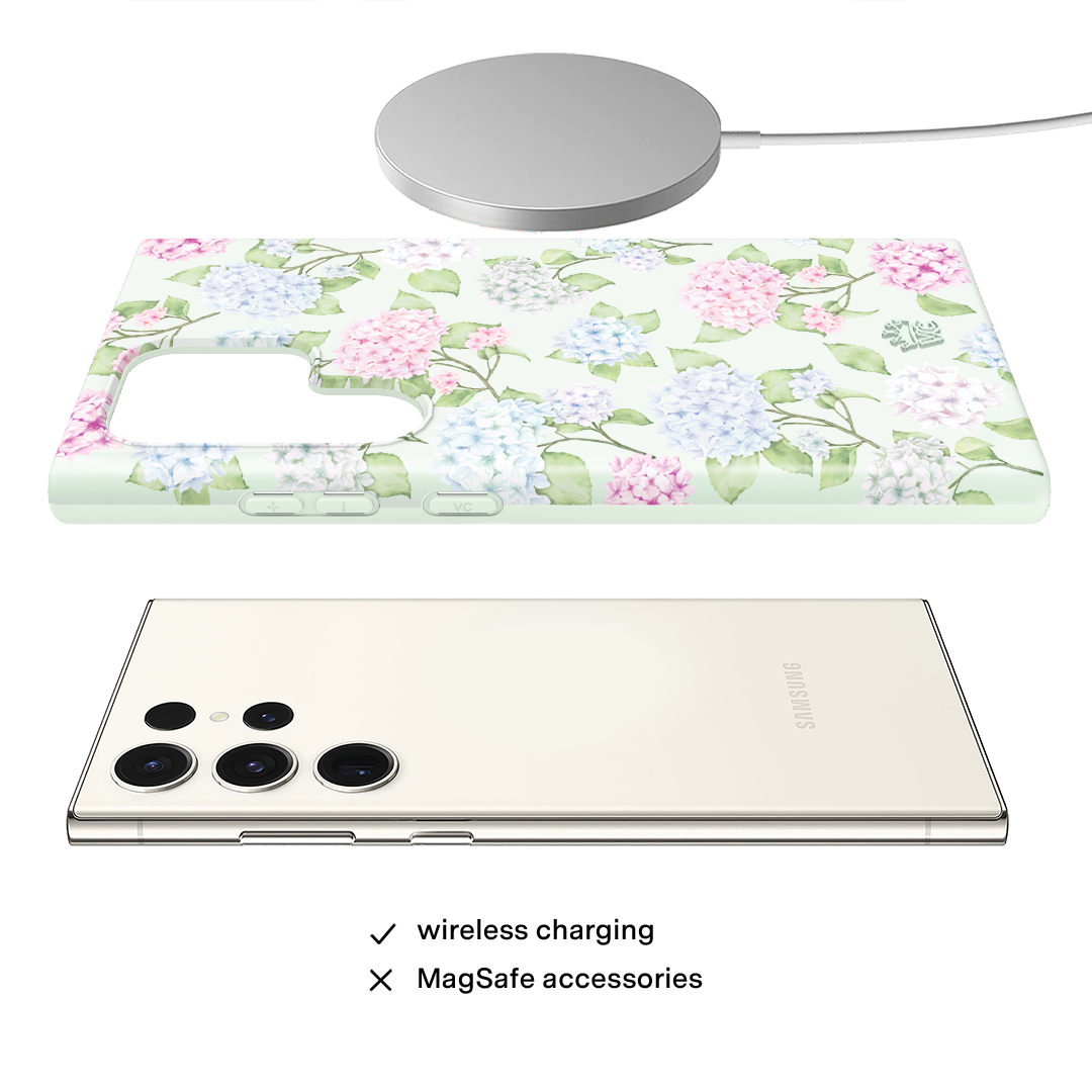 Hydrangea Floral Samsung Case