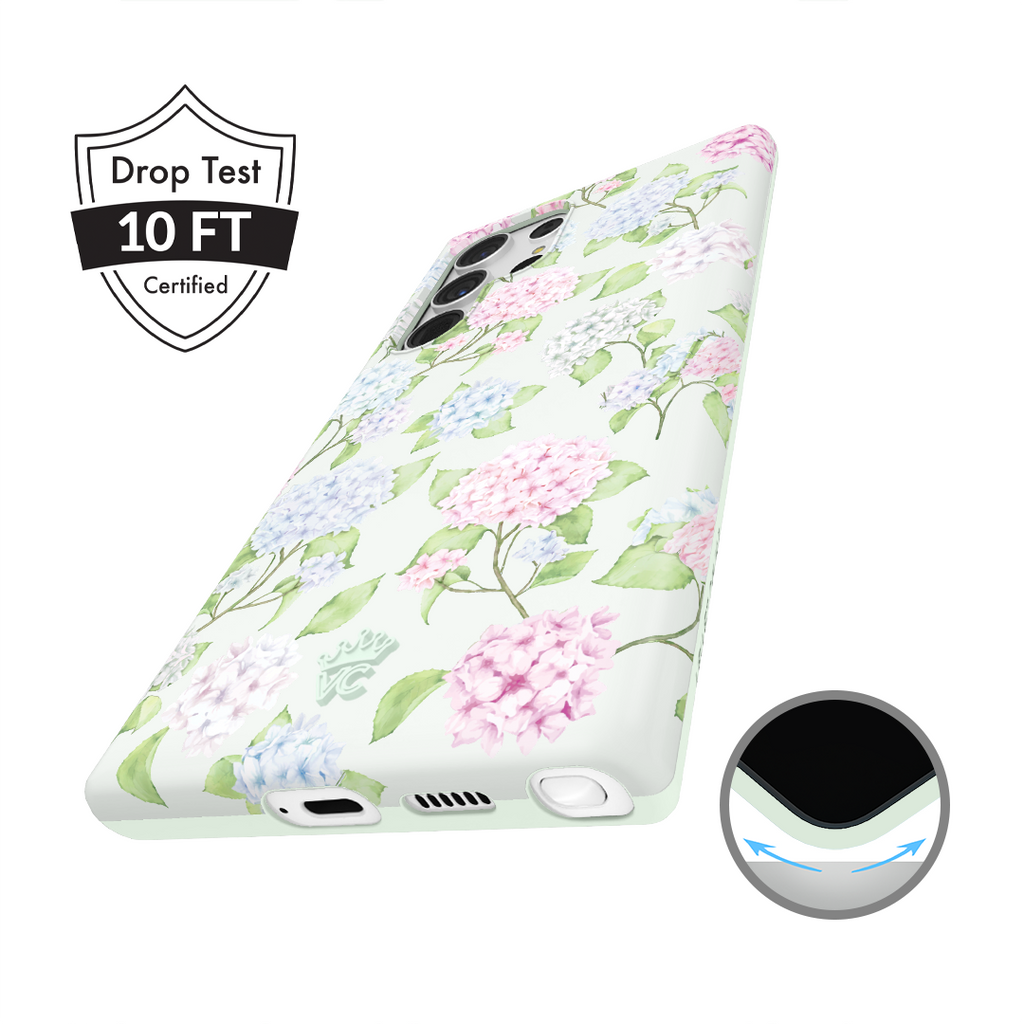 Hydrangea Floral Samsung Case