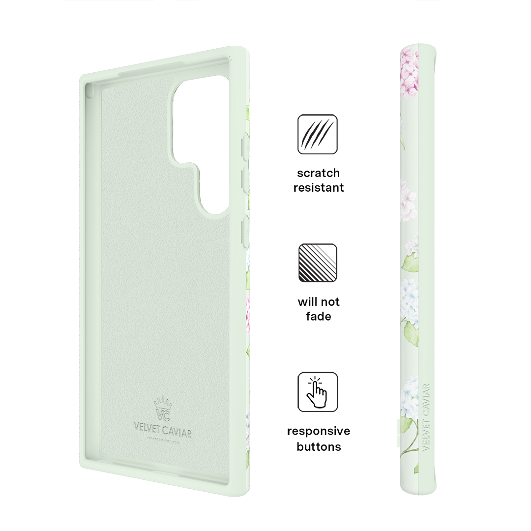 Hydrangea Floral Samsung Case