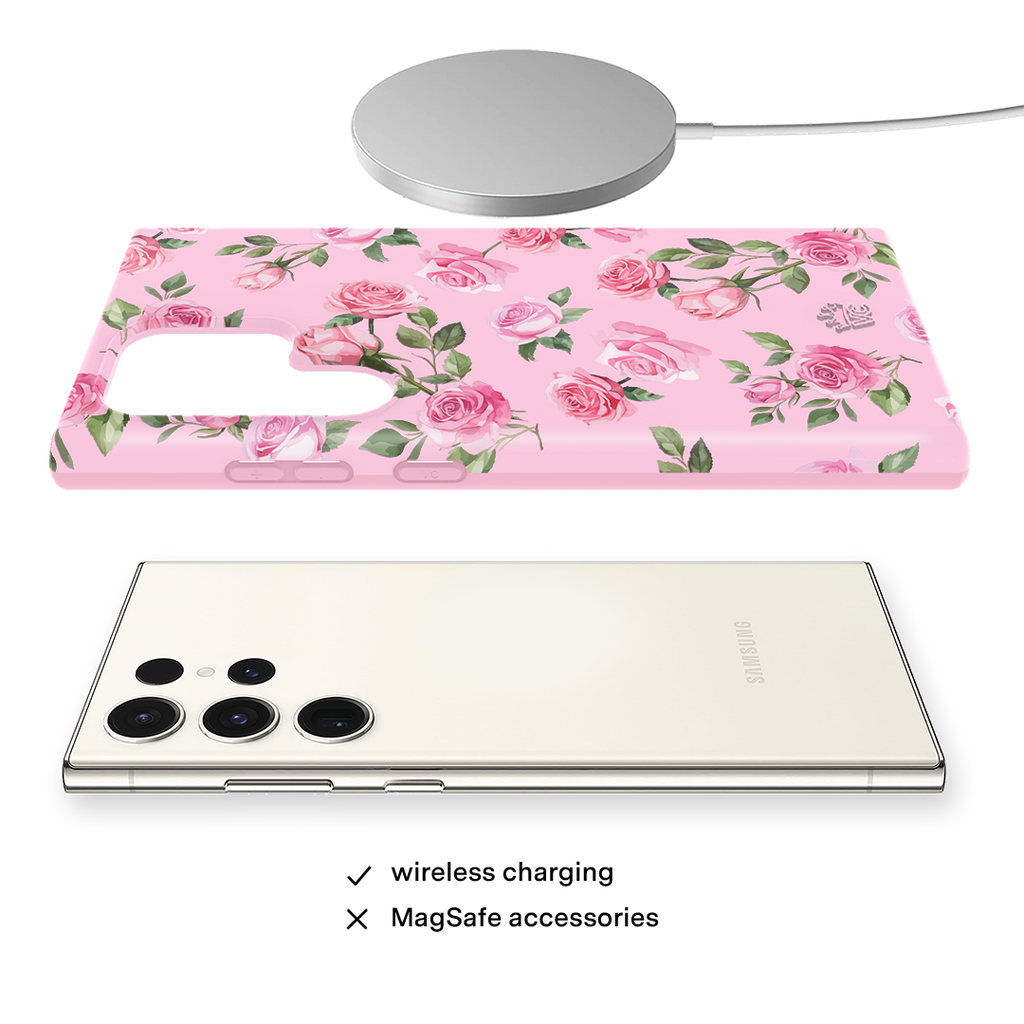 Baby Pink Roses Samsung Case