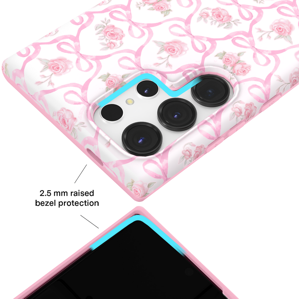 Lovely Pink Bows Samsung Case