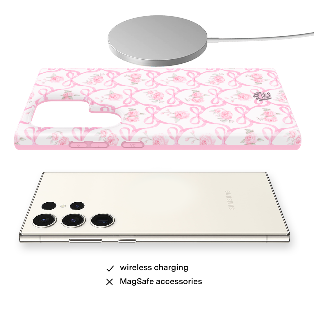 Lovely Pink Bows Samsung Case