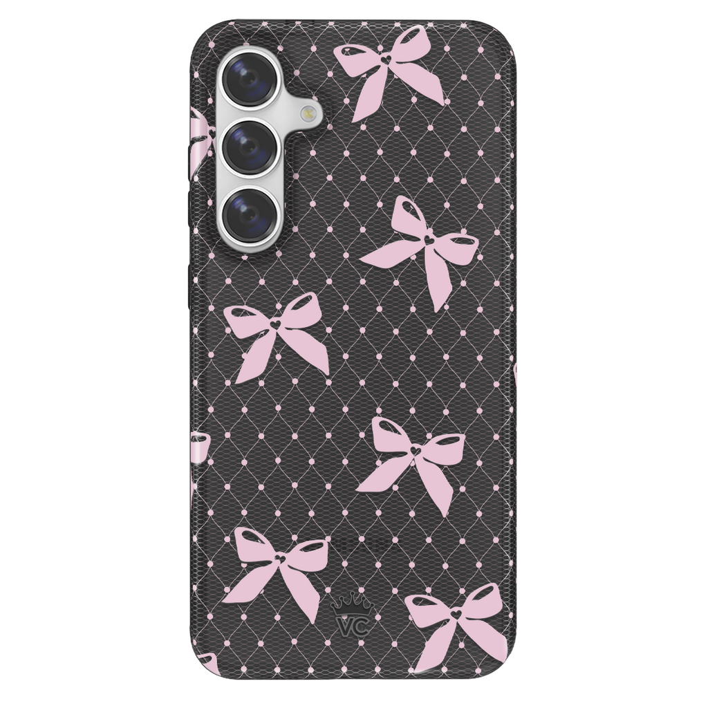 Lacy Pink Bows Samsung Case