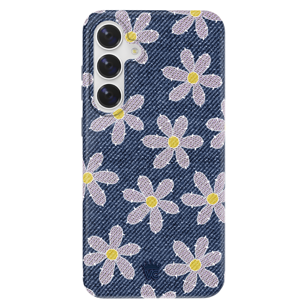 Denim Daisy Samsung Case