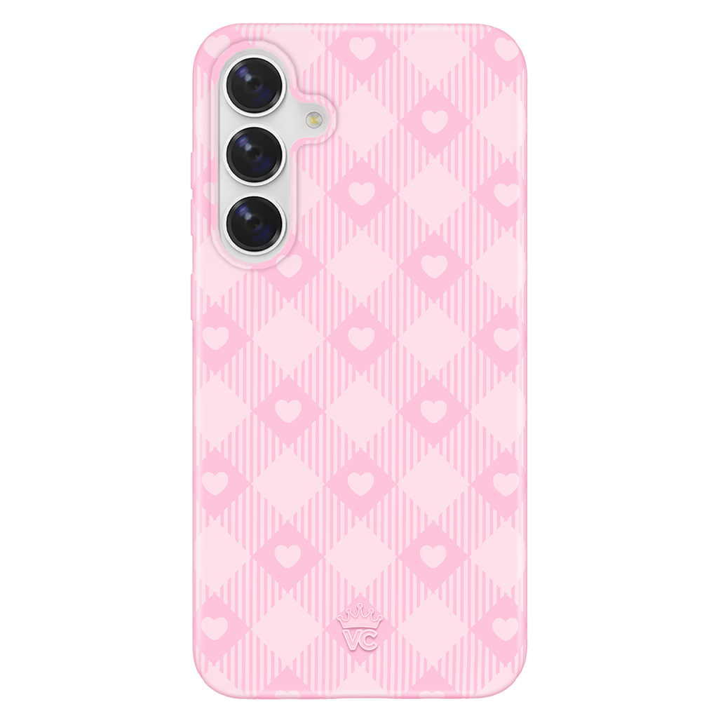 Dolly Pink Gingham Samsung Case