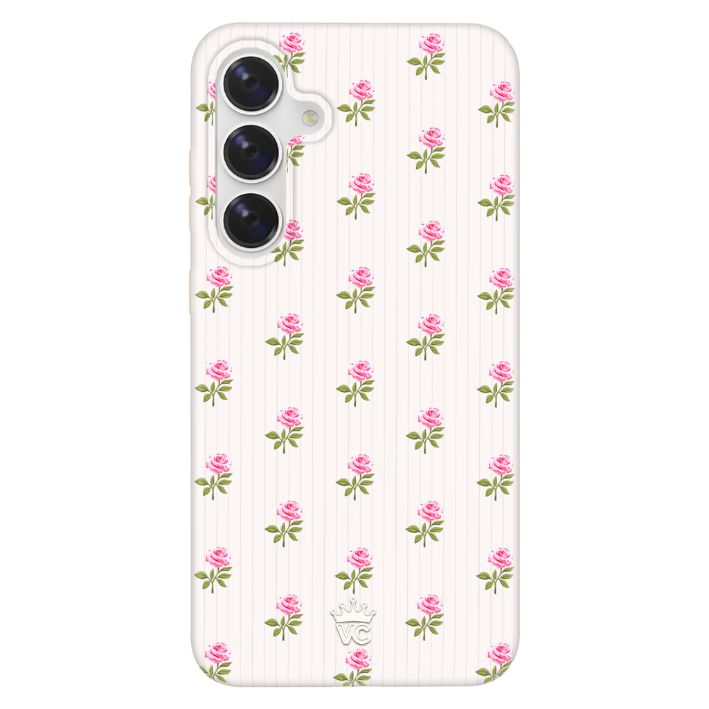 Pink Peony Floral Samsung Case