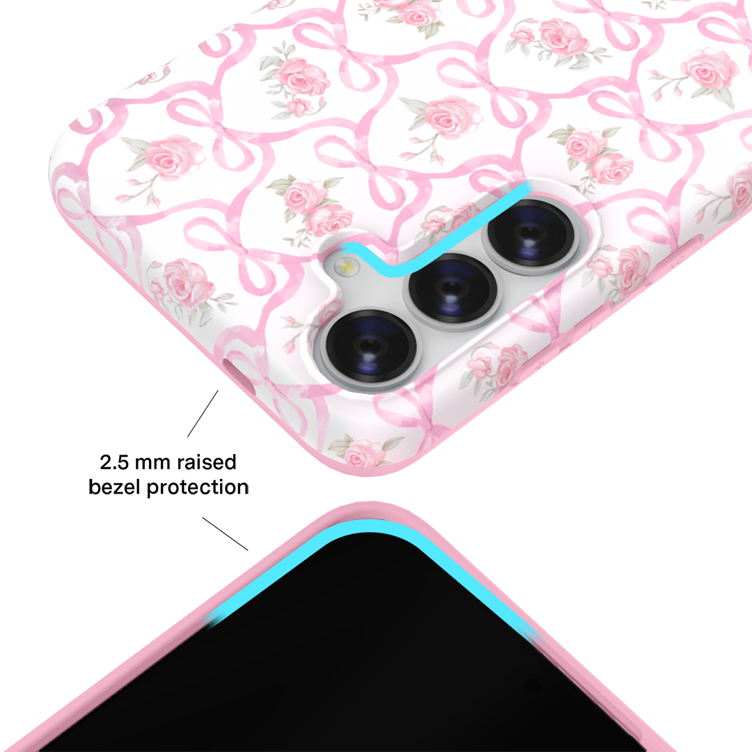 Lovely Pink Bows Samsung Case