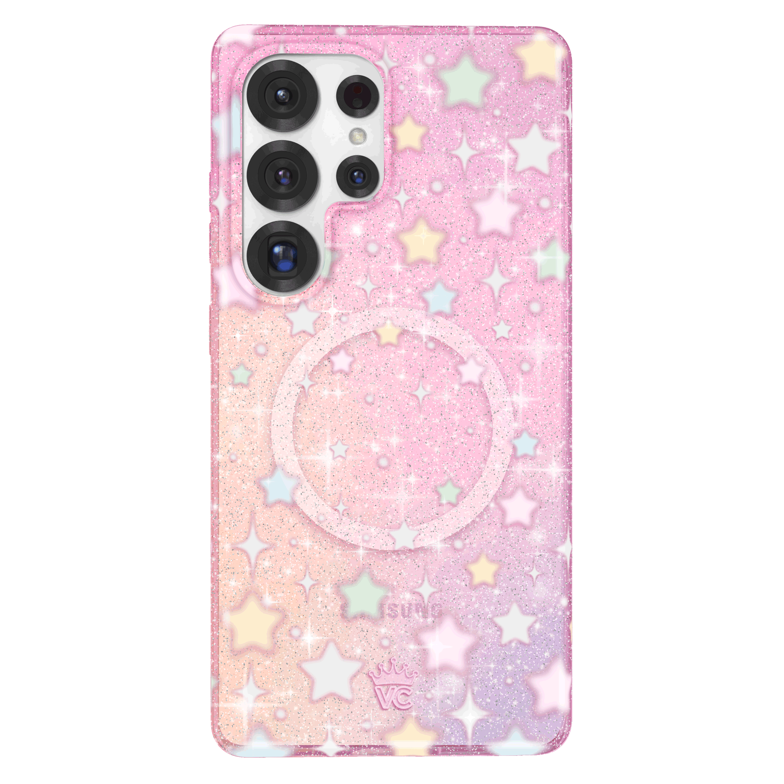 Falling Star Glitter Samsung Case