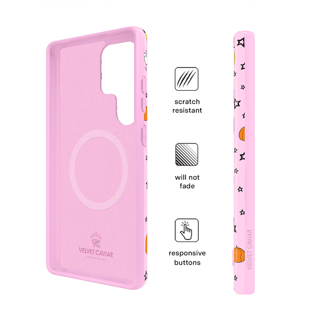 Snoopy Pink Pumpkins Samsung Case