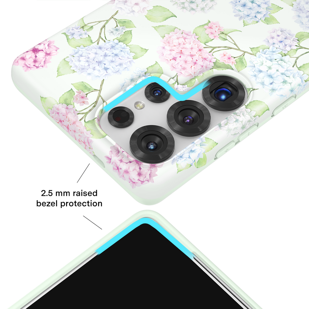 Hydrangea Floral Samsung Case