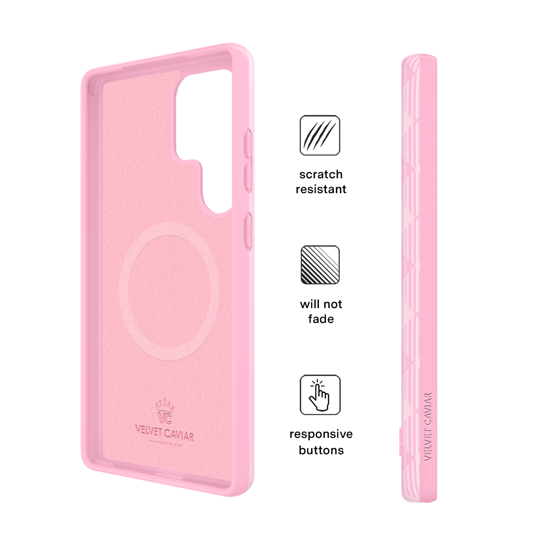 Dolly Pink Gingham Samsung Case