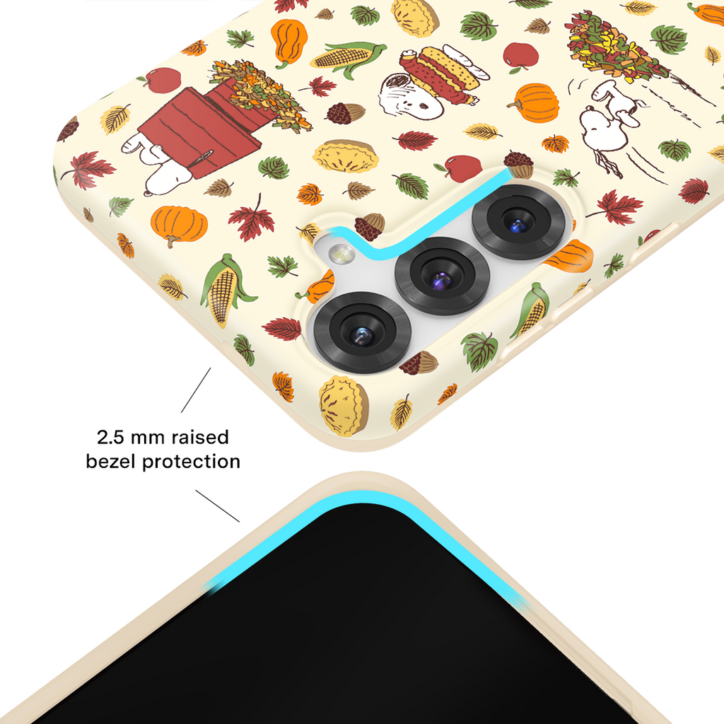 Snoopy Autumn Leaves Samsung Case