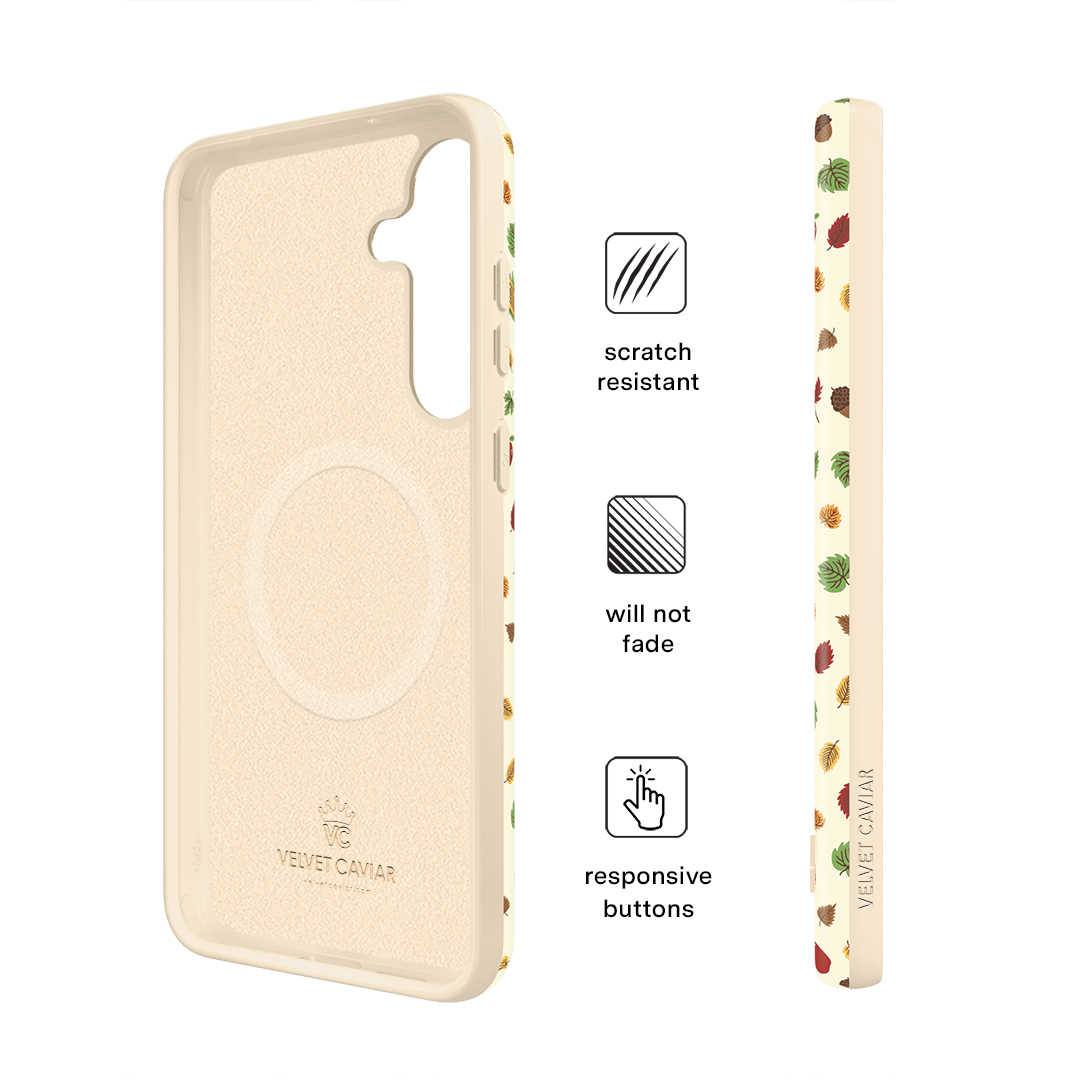 Snoopy Autumn Leaves Samsung Case