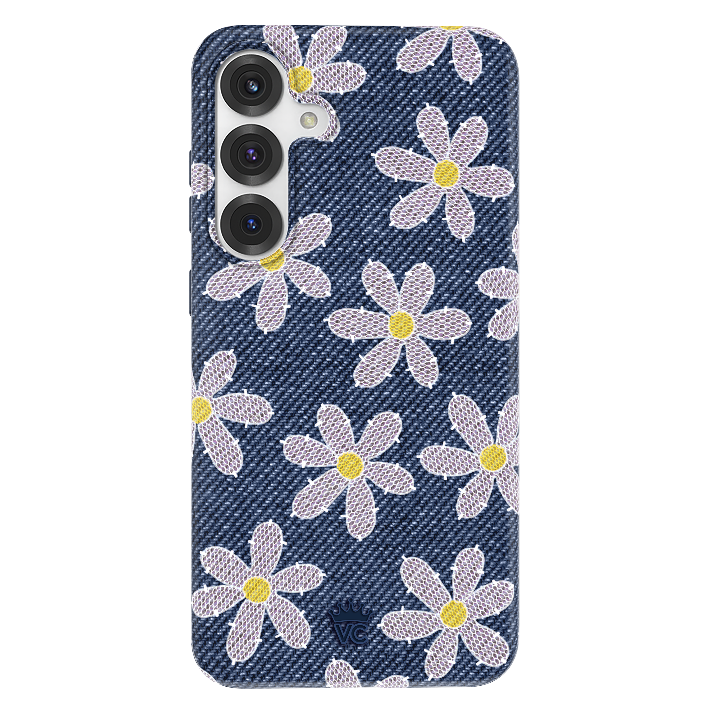 Denim Daisy Samsung Case