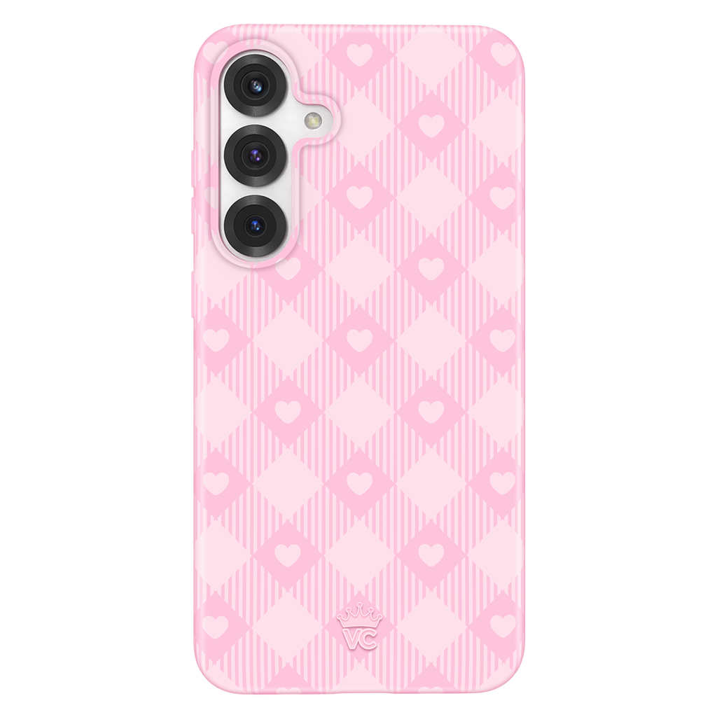 Dolly Pink Gingham Samsung Case