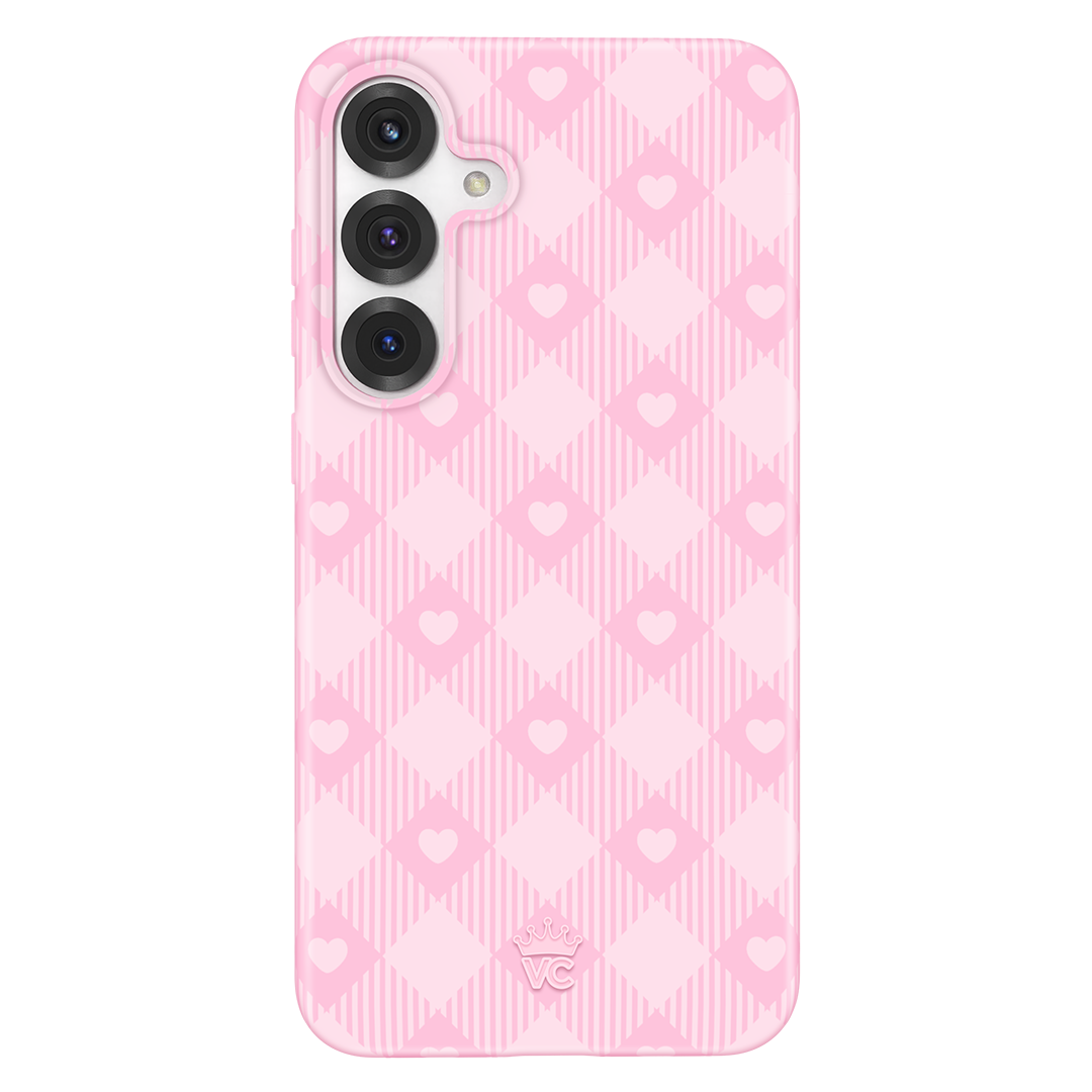 Dolly Pink Gingham Samsung Case