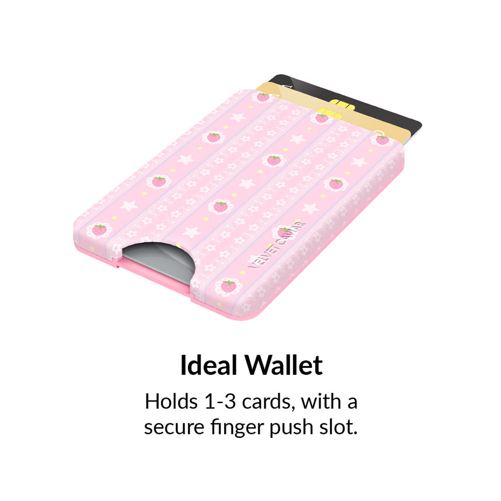 Strawberry Macaron MagSafe Wallet