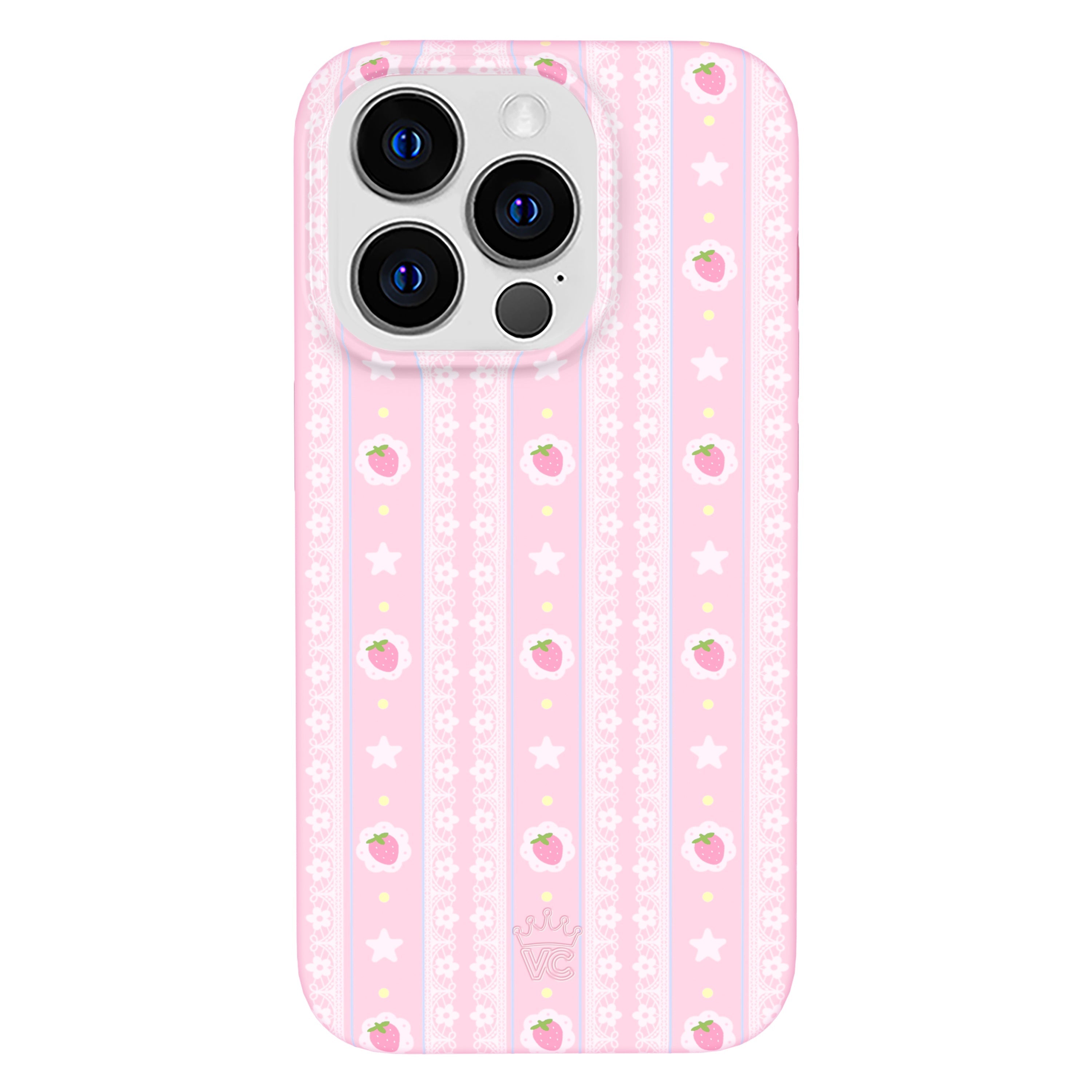 Strawberry Macaron iPhone Case